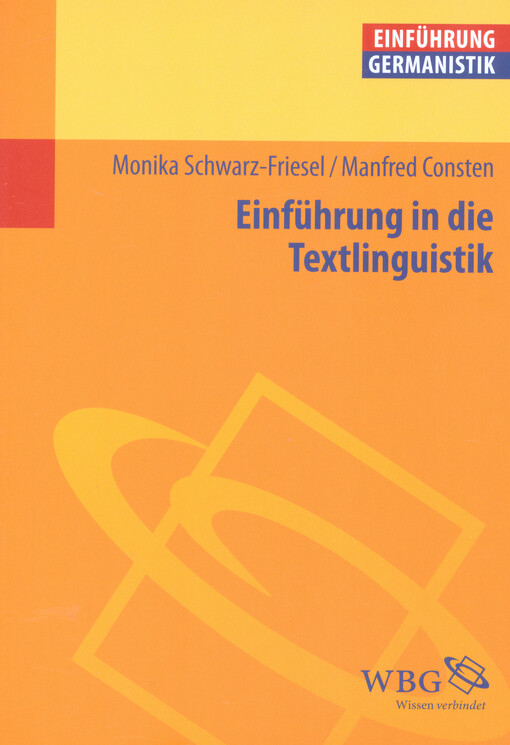 Einführung in die Textlinguistik    