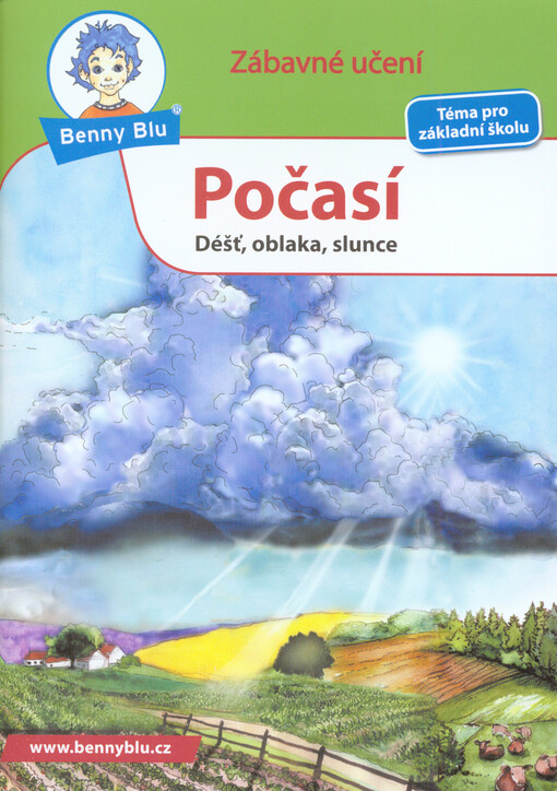 Počasí :déšť, oblaka, slunce