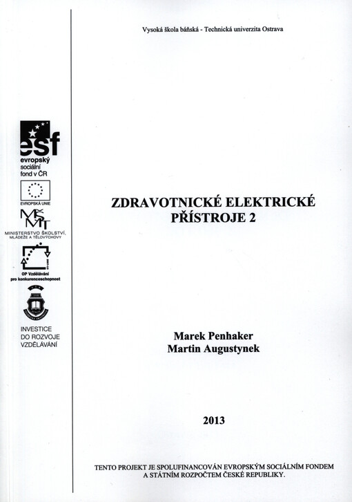 Zdravotnické elektrické přístroje 2