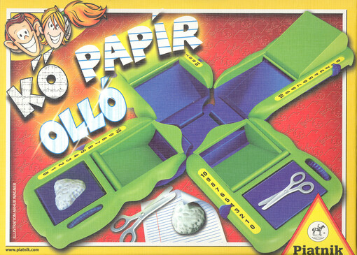 Kámen nůžky papír [klasická hra pro 2-4 hráče od 5 let]   