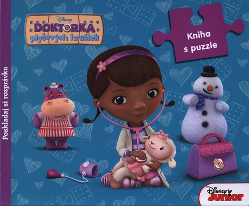 Doktorka plyšových hračiek Kniha s puzzle