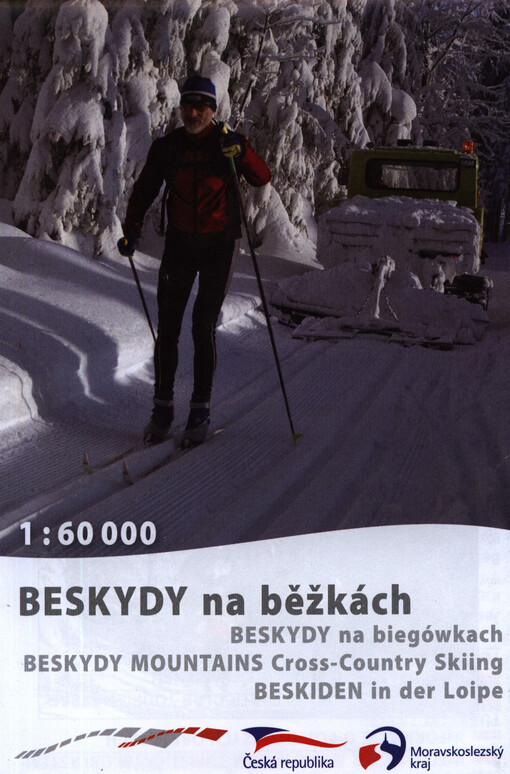 Beskydy na běžkáchBeskydy na biegówkach = Beskydy Mountains cross-country skiing = Beskiden in der Loipe