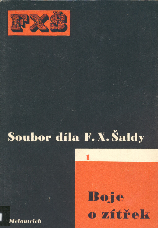 Boje o zítřek :meditace a rapsodie