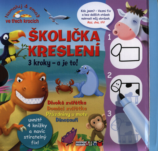 Školička kreslení :3 kroky - a je to!