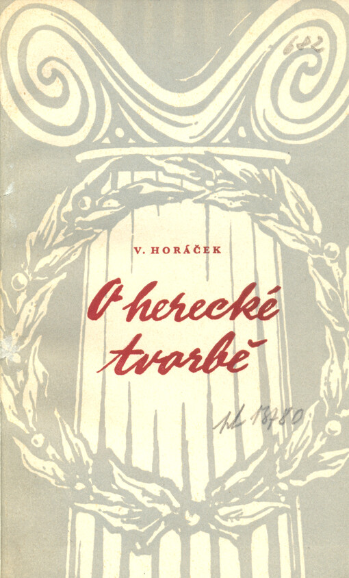 O herecké tvorbě :práce sovětského režiséra A.D. Popova s českými herci