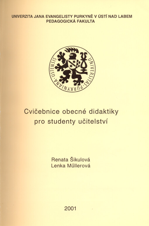 Cvičebnice obecné didaktiky pro studenty učitelství