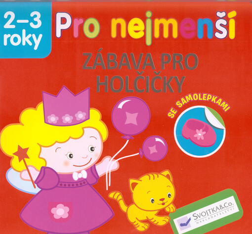 Pro nejmenší - Zábava pro holčičky se samolepkami
