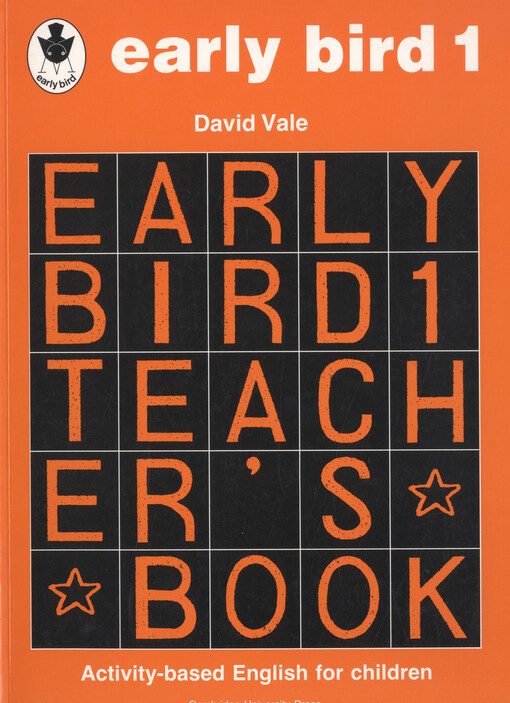 Early bird 1. Teacher's book