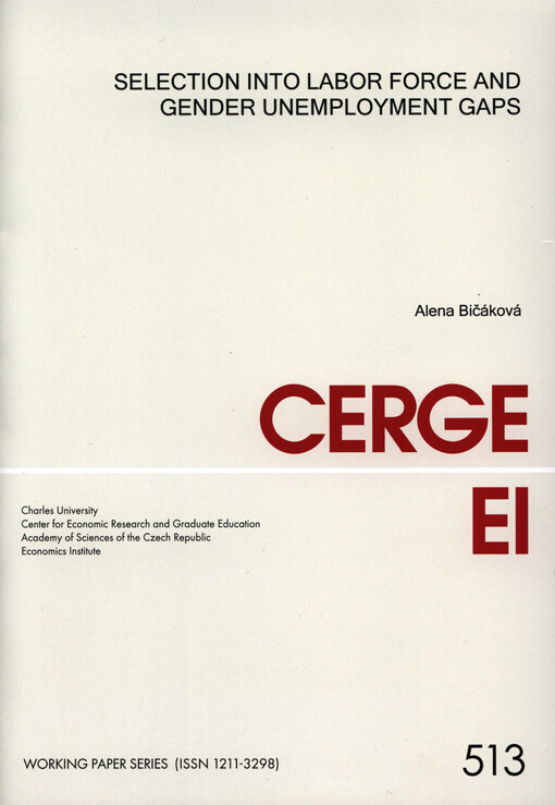 Selection into labor force and gender unemployment gaps