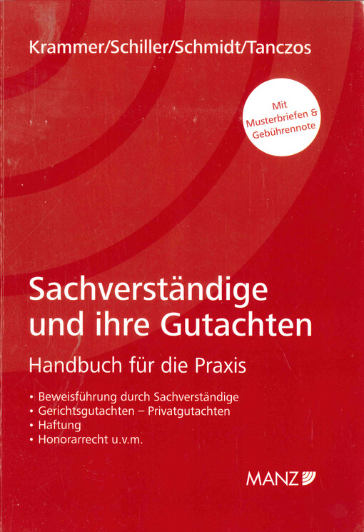 Sachverständige und ihre Gutachten :Handbuch für die Praxis