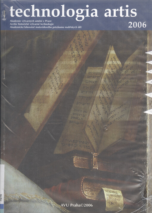 Technologia artis 2006 : [sborník 1. semináře ALMA 