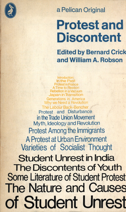 Protest and discontent    