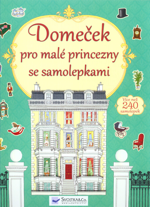 Domeček pro malé princezny se samolepkami