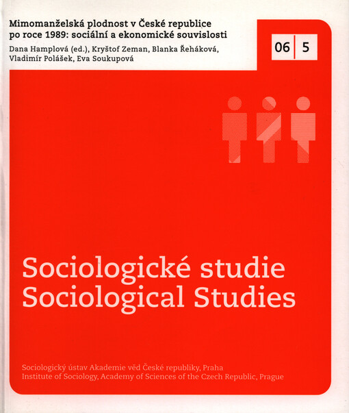Mimomanželská plodnost v České republice po roce 1989: sociální a ekonomické souvislosti
