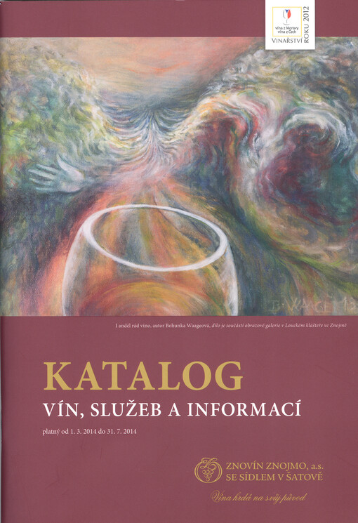 Katalog vín, služeb a informací