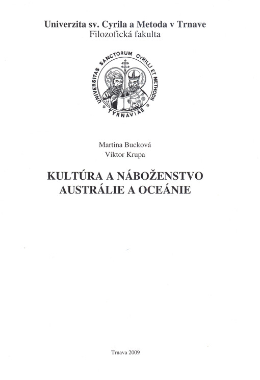 Kultúra a náboženstvo Austrálie a Oceánie