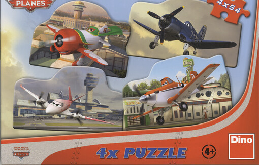 Puzzle 4x 54 : letadla   