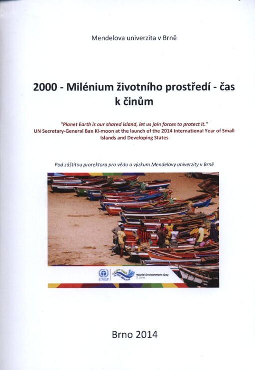 2000 - Milénium životního prostředí - čas k činům