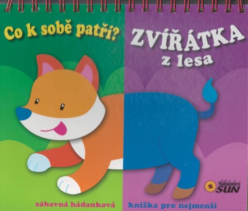 Co k sobě patří? - Zvířátka z lesa