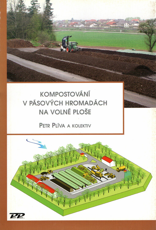 Kompostování v pásových hromadách na volné ploše