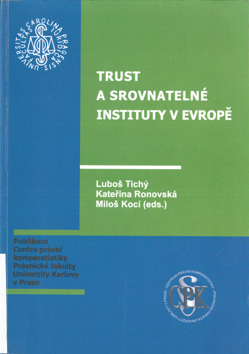 Trust a srovnatelné instituty v Evropě