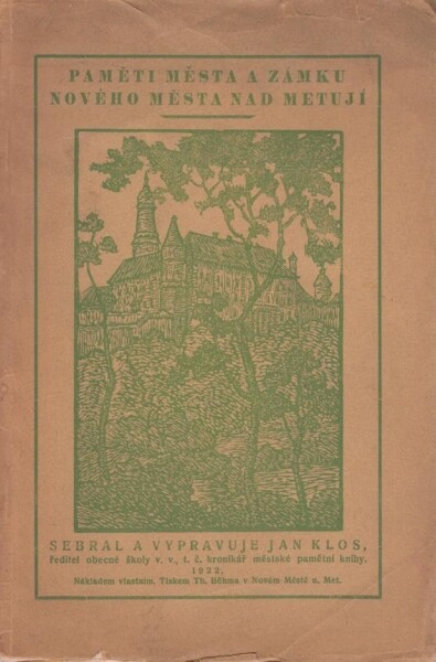 Paměti města a zámku Nového Města nad Metují