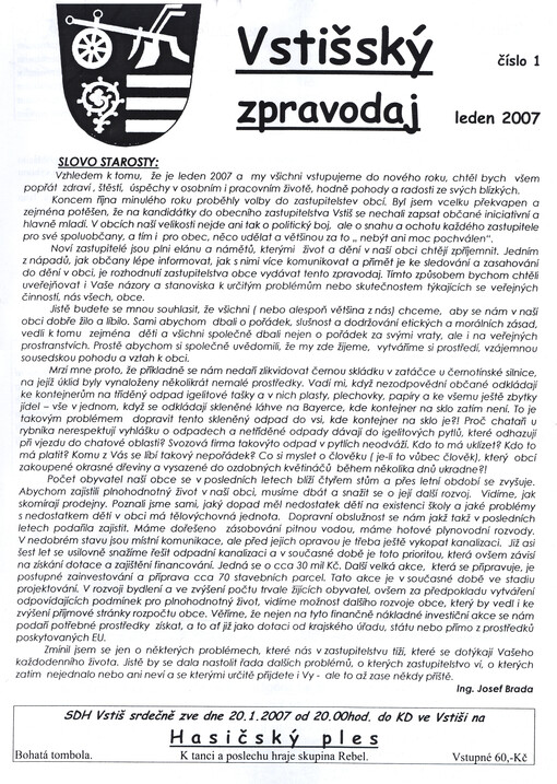 Vstišský zpravodaj