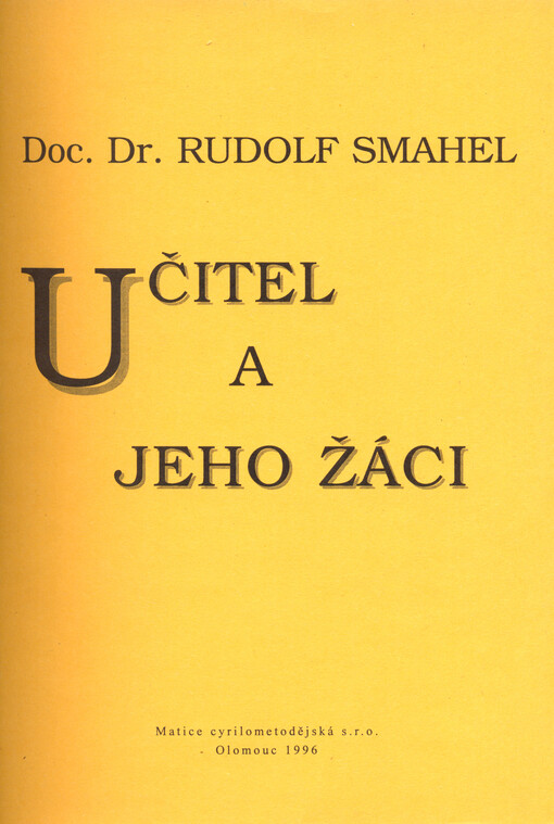 Učitel a jeho žáci