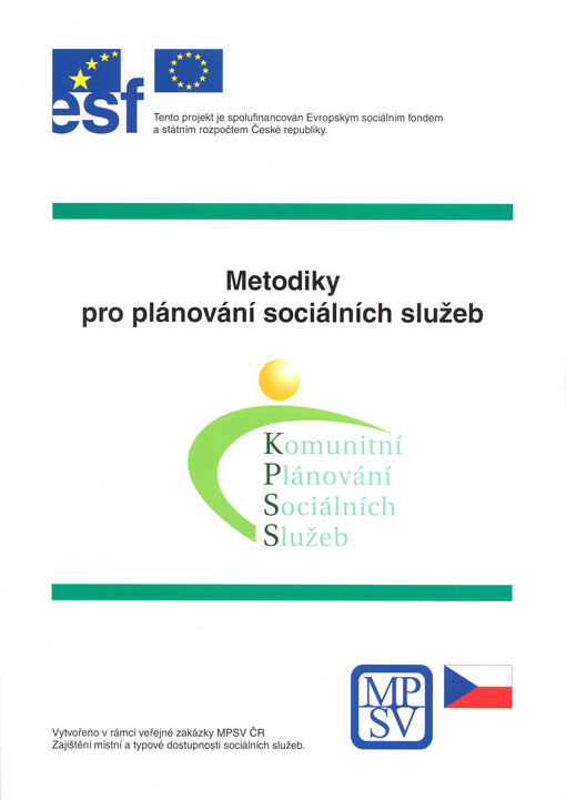 Metodiky pro plánování sociálních služeb