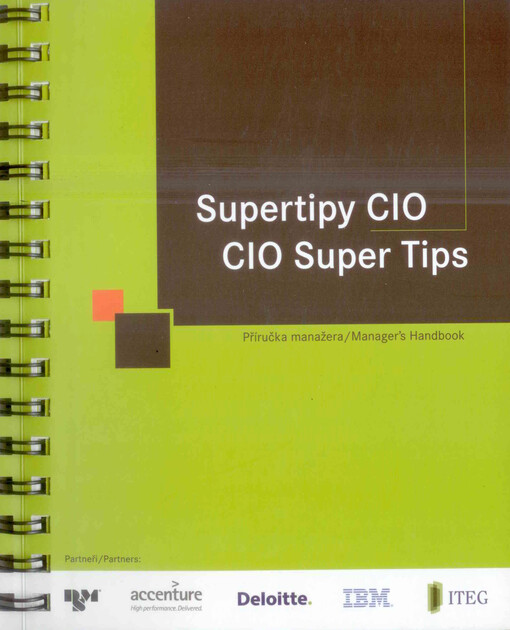Supertipy CIO : příručka manažera = CIO super tips : manager's handbook