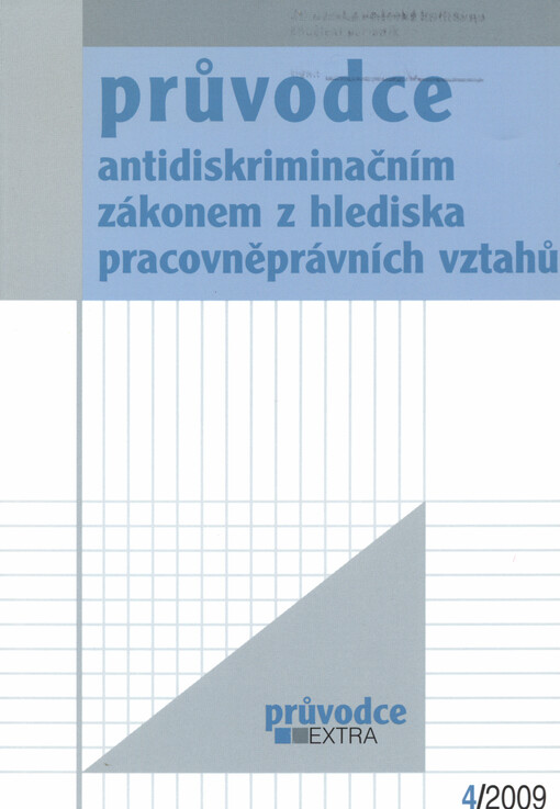 Průvodce antidiskriminačním zákonem z hlediska pracovněprávních vztahů