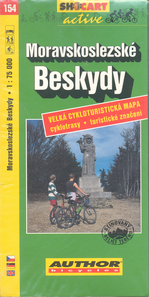 Moravskoslezské Beskydy cyklotrasy, turistické značení