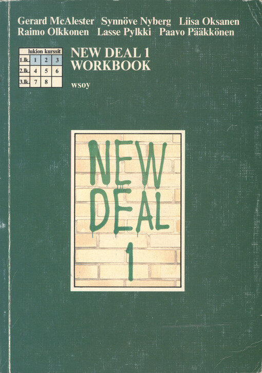 New deal 1 : courses 1-3. Workbook
