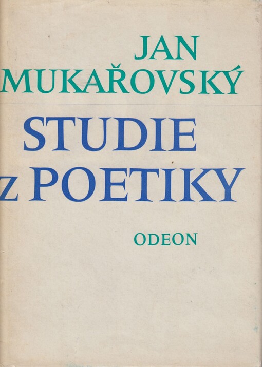 Studie z poetiky