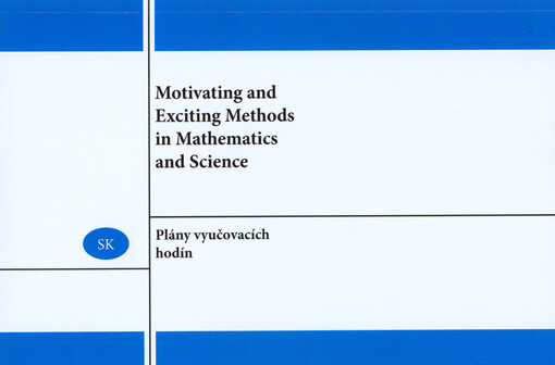 Motivating and exciting methods in mathematics and science :plány vyučovacích hodín