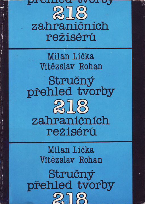 Stručný přehled tvorby 218 zahraničních režisérů