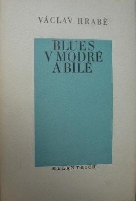 Blues v modré a bílé