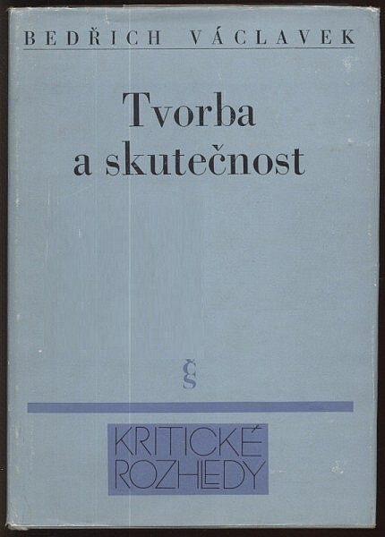 Tvorba a skutečnost