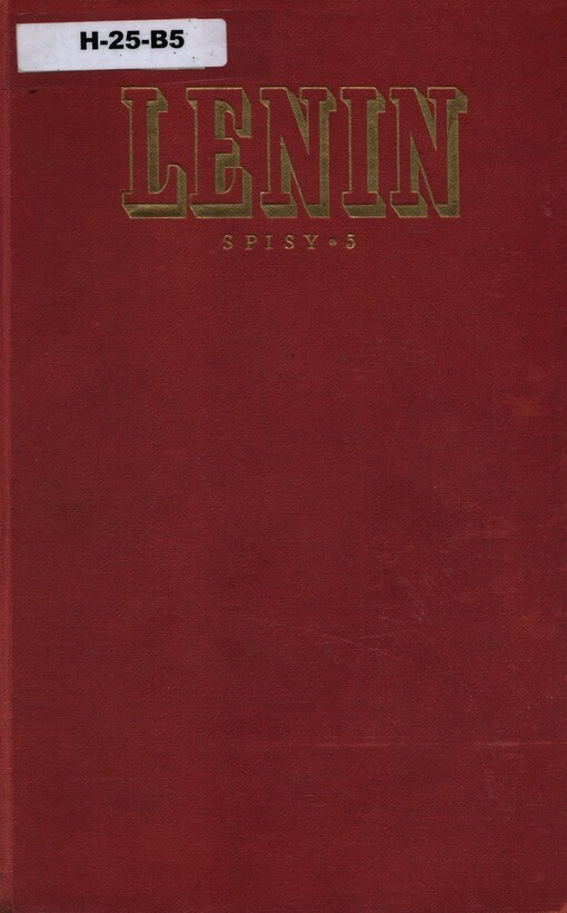 Spisy.Sv. 5,Květen 1901-únor 1902