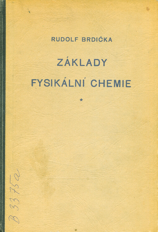 Základy fysikální chemie