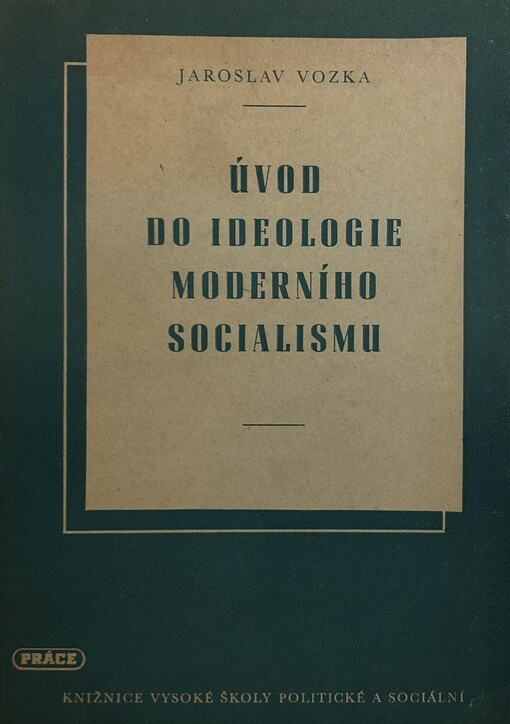 Úvod do ideologie moderního socialismu