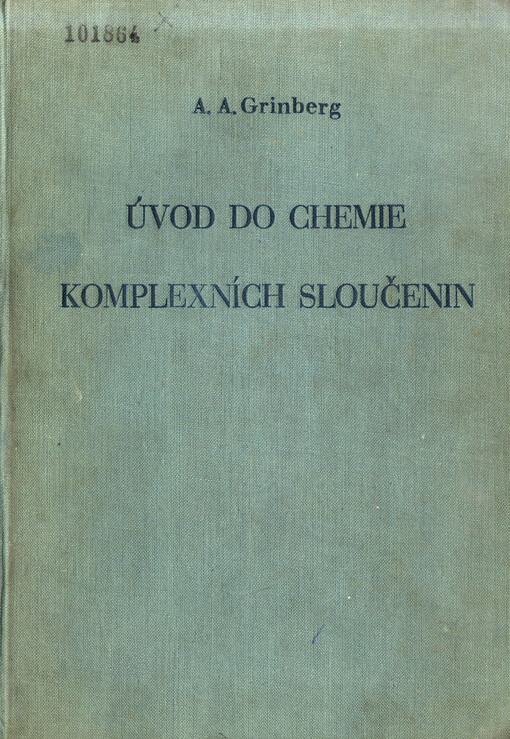 Úvod do chemie komplexních sloučenin