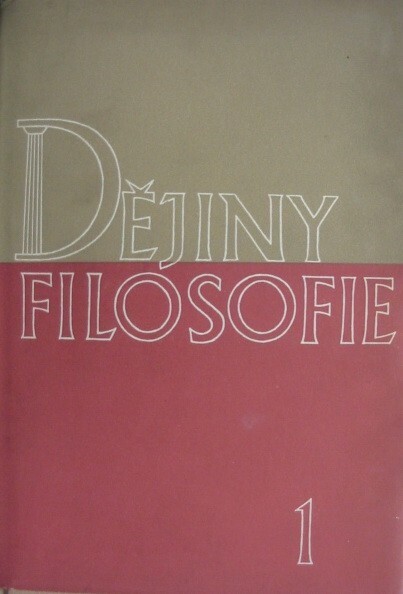 Dějiny filosofie.I