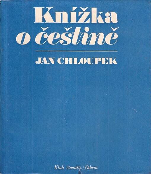 Knížka o češtině