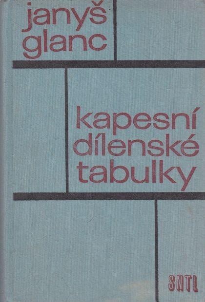 Kapesní dílenské tabulky :Určeno [také] stud. odb. škol