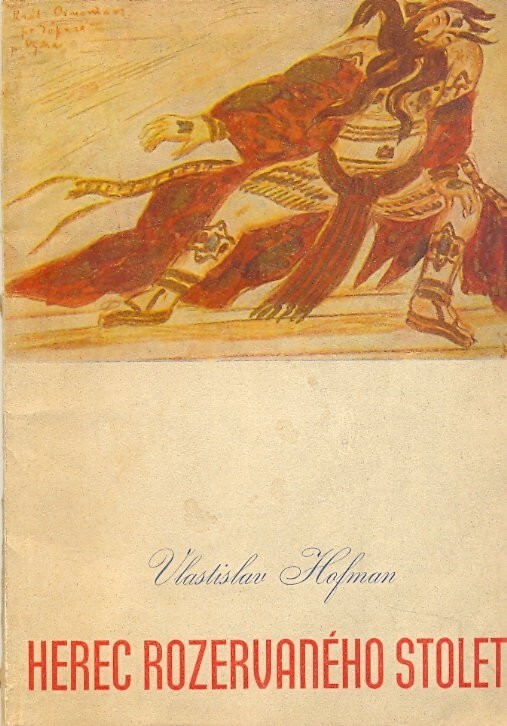 Herec rozervaného století : výtvarná monografie Václava Vydry