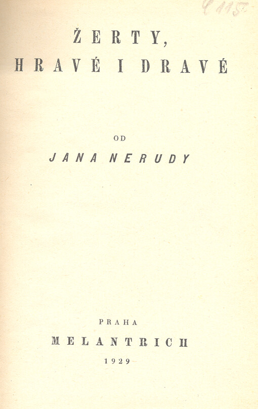 Žerty hravé i dravé