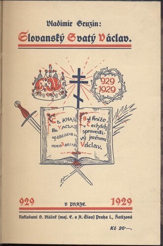 Svatý Václav :hra o pěti dějstvích