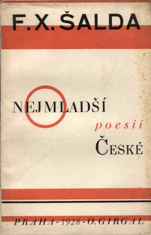 O nejmladší poesii české :dvě přednášky a dvě stati