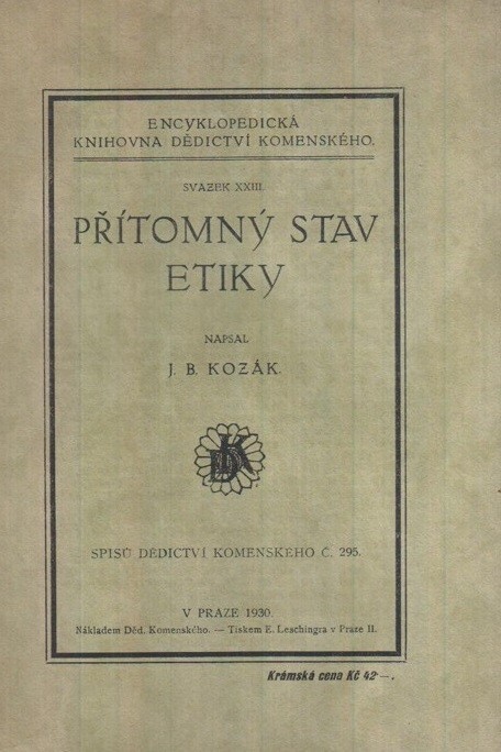 Přítomný stav etiky